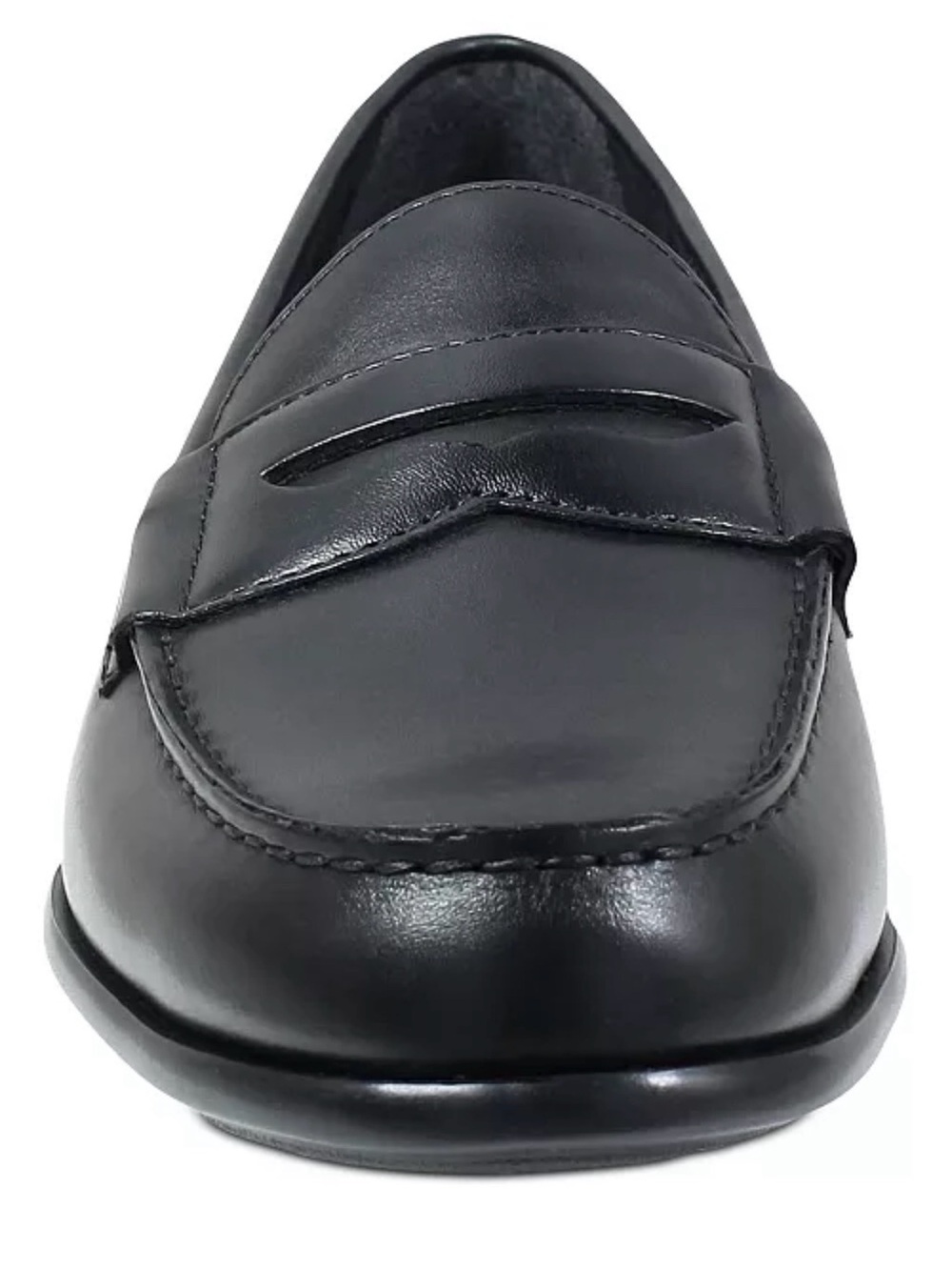 Nunn Bush Black Leather Classic Penny Loafers